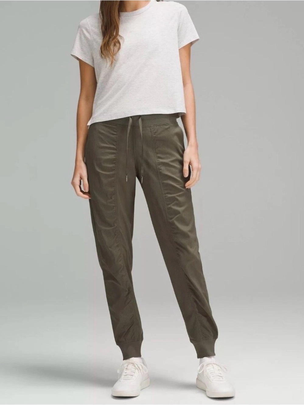 Lululemon Dance Studio Pant, Army Green, Size 6